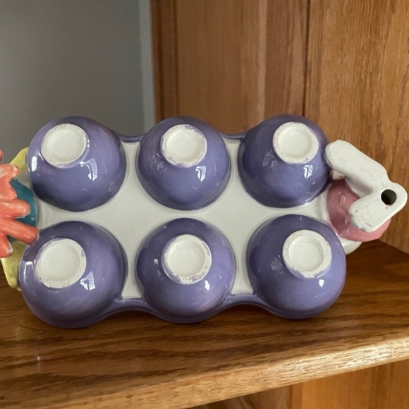 Ceramic Easter egg dish - Picture 6 of 6